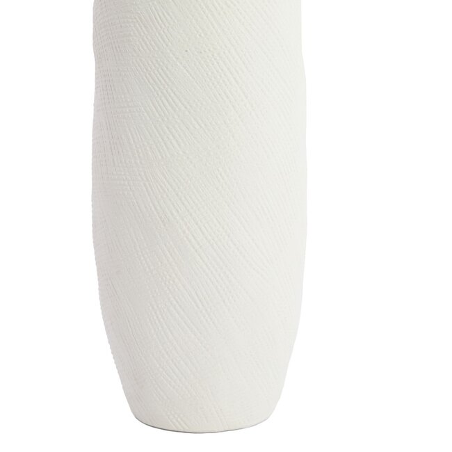 Light & Living Vaas deco 19,5x19x92 cm MESA keramiek crème