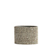 Light & Living Kap ovaal recht smal 38-17,5-28 cm OSIRE grijs-bruin