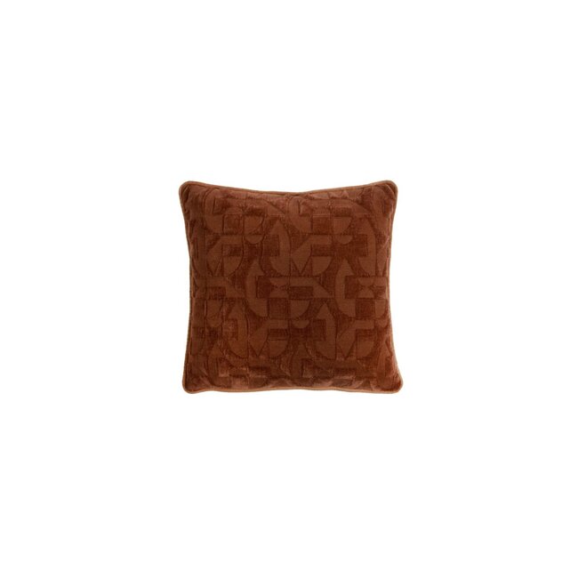 Light & Living Kussen 43x43 cm HATO terra