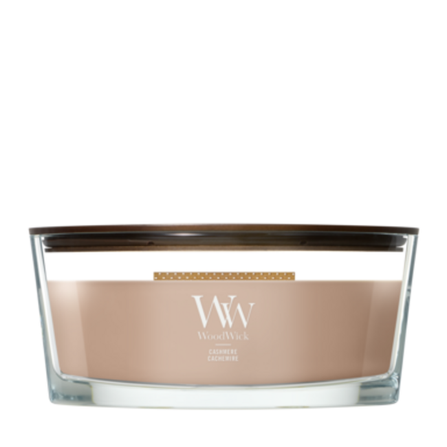 Woodwick Cashmere Ellipse Candle WoodWick© 50h.