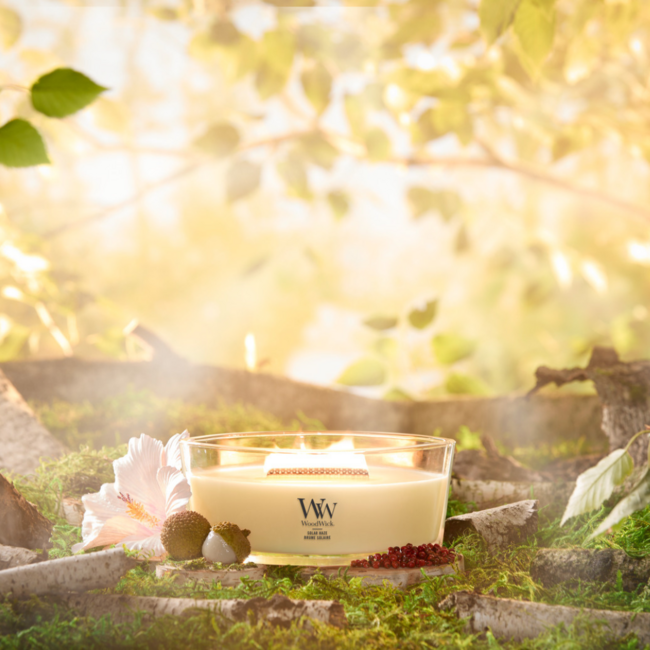 Woodwick Solar Haze Ellipse Candle WoodWick© 50h.