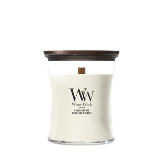 Woodwick Solar Orchid Medium Candle WoodWick© 60h. Woodwick Solar Orchid Medium Candle WoodWick© 60h.