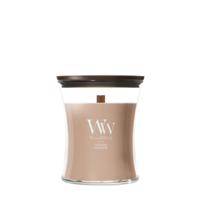 Woodwick Cashmere Medium Candle WoodWick© 60h.