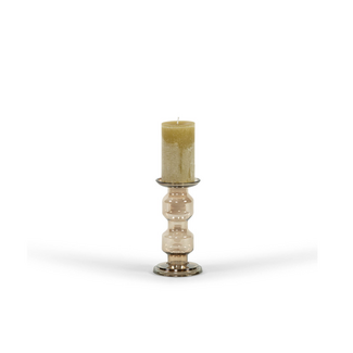 MD Glass chandelier rolls S, brown luster
