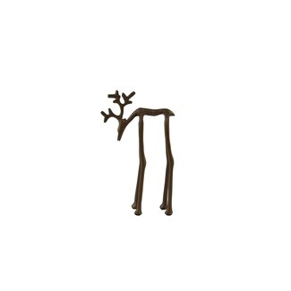 Light & Living Ornament Deer 15x6x25 cm - Matt Brown-Bronze