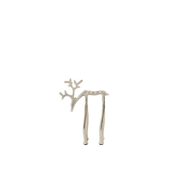 Light & Living Ornament Deer 15x6x20 cm - Nickel