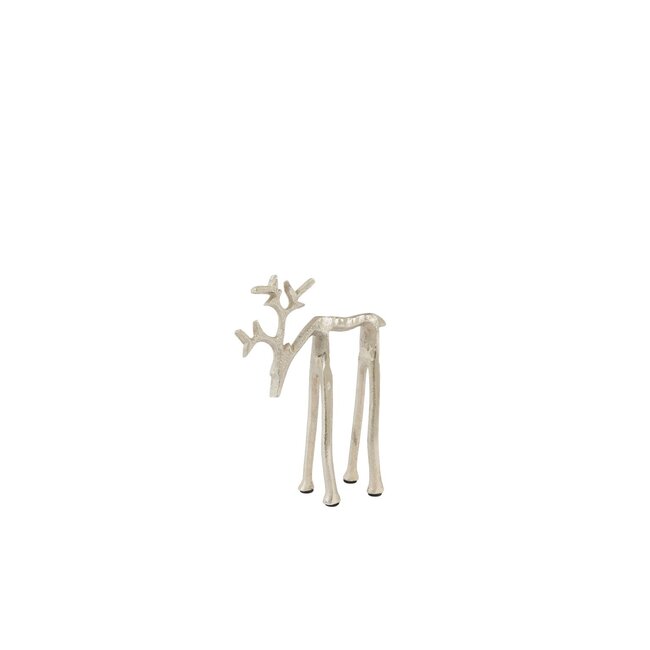 Light & Living Ornament Deer 15x6x20 cm - Nickel