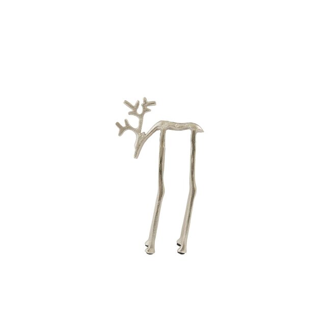 Light & Living Ornament Deer 15x6x25 cm - Nickel