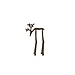 Light & Living Ornament Deer 15x6x25 cm - Matt Brown-Bronze
