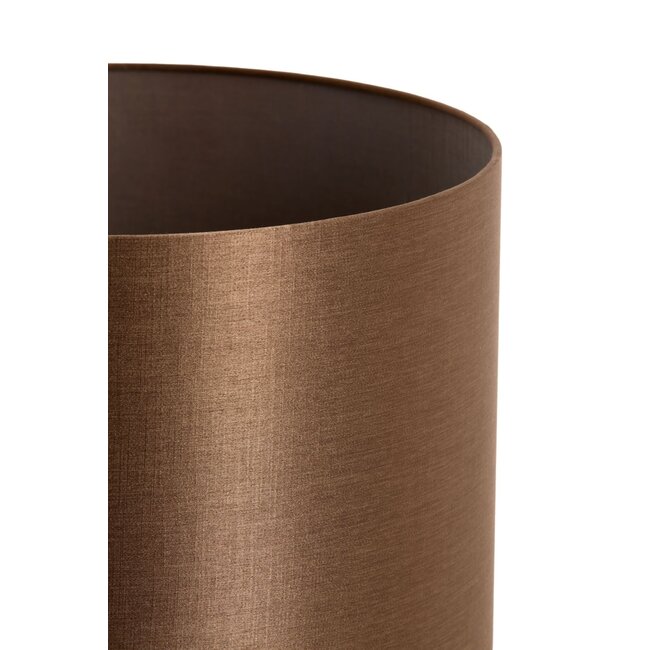 Light & Living Kap cilinder 25-25-18 cm NALA donker bruin