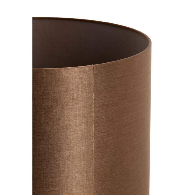 Light & Living Kap cilinder 25-25-18 cm NALA donker bruin
