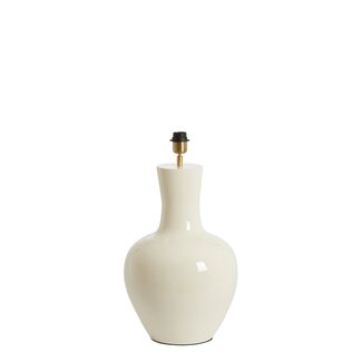 Light & Living Lampvoet Ø33x51 Cm NANA glanzend Crème