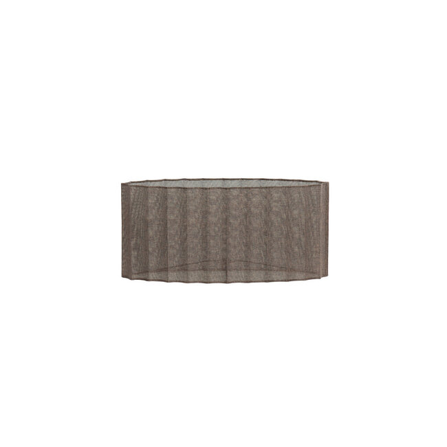 Light & Living Kap ovaal slim 45-21-22 cm Disli Linen Bruin
