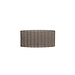 Light & Living Kap ovaal slim 45-21-22 cm Disli Linen Bruin