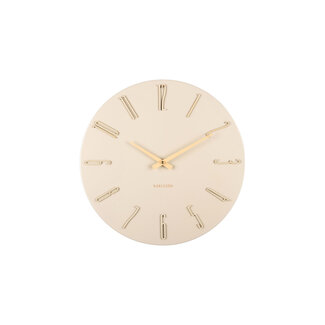 Present Time Wall clock Esmerado off white