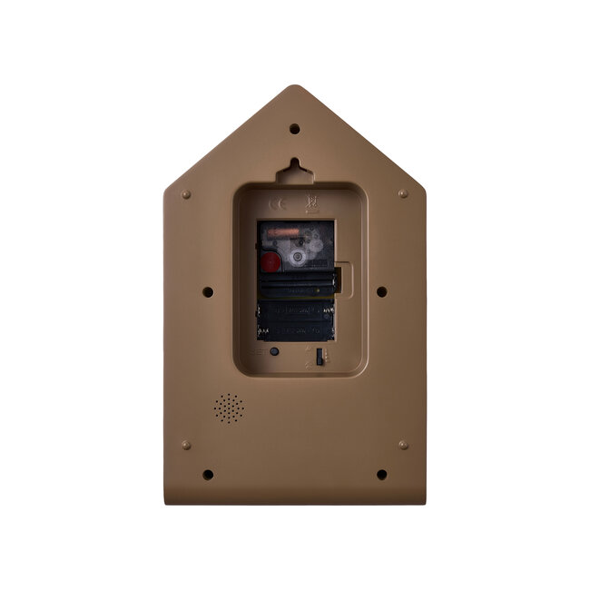 Present Time Wall clock Fino Cuckoo mocha brown