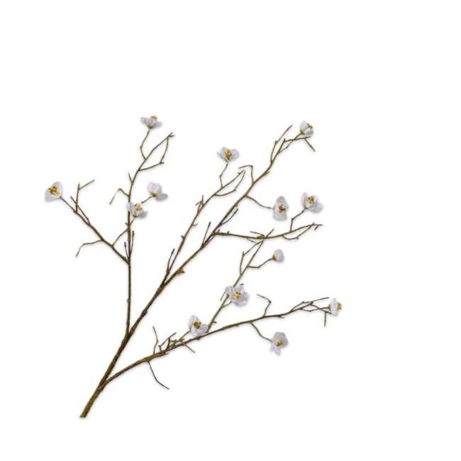 Silk-Ka BLOESEM TAK WIT 74 cm