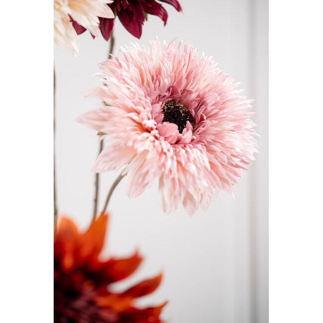 Silk-Ka ZONNEBLOEM TAK ROZE 71 cm
