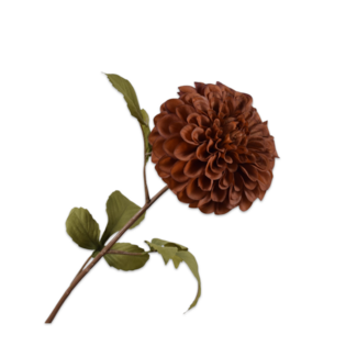 Silk-Ka DAHLIA STEEL BRN DK RT 83 cm