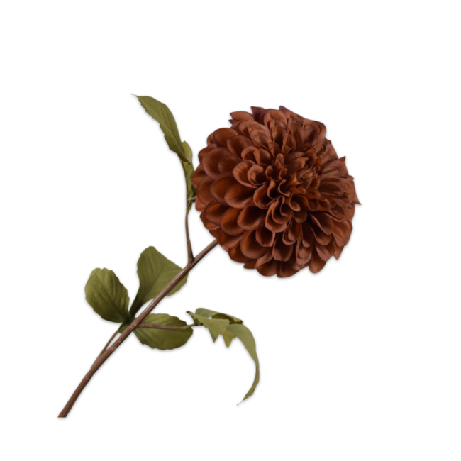 Silk-Ka DAHLIA STEEL BRN DK RT 83 cm