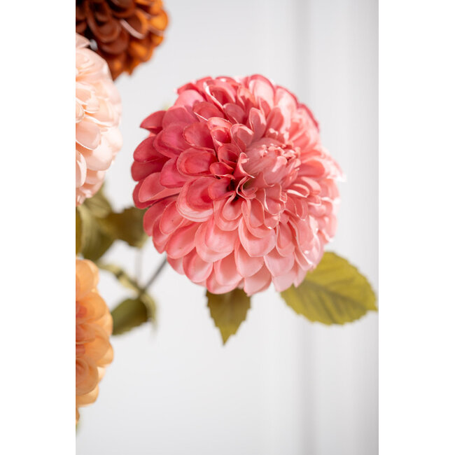 Silk-Ka DAHLIA STEEL ROZE RT 83 cm