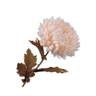Silk-Ka CHRYSANT STEEL CREME 75 cm
