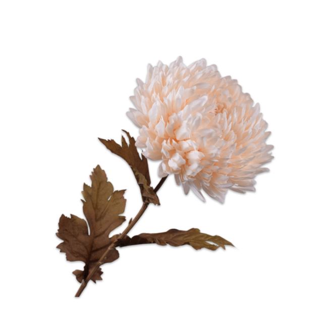 Silk-Ka CHRYSANT STEEL CREME 75 cm