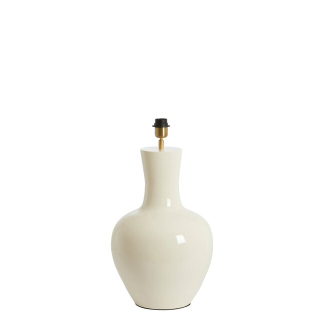 Light & Living Lampvoet Ø33x51 Cm NANA glanzend Crème