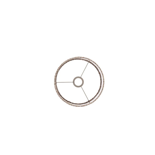 Light & Living Kap cilinder 25-25-27 cm OKAVI licht bruin