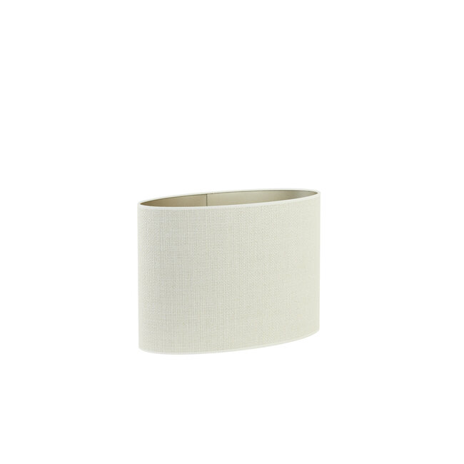 Light & Living Kap ovaal recht smal 38-17,5-28 cm SAVERNA eiwit