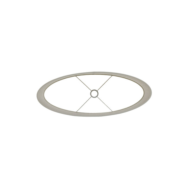 Light & Living Kap ovaal recht smal 58-24-32 cm BRESKA parel wit