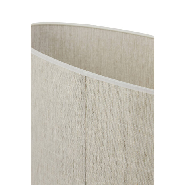 Light & Living Kap ovaal recht smal 58-24-32 cm BRESKA parel wit