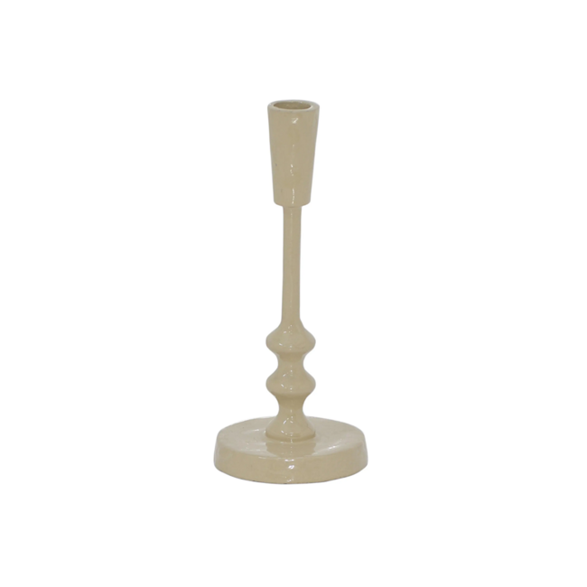 Colmore Candle holder BRUNO Ø10x23cm sand