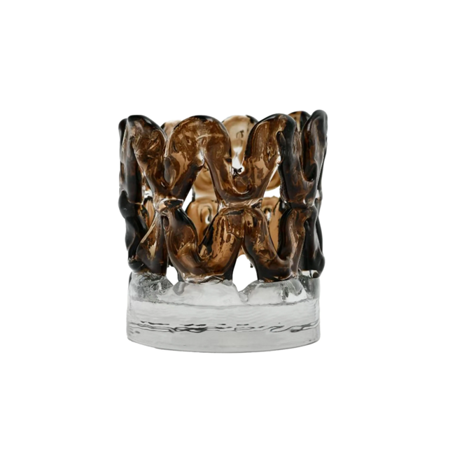 Colmore Votive FUEGO Ø13x13cm brown