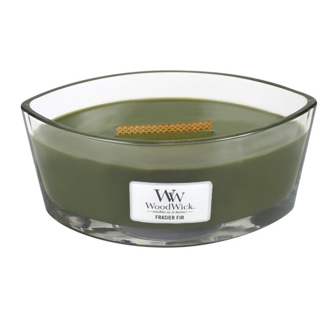 Woodwick Frasier Fir Ellipse WoodWick© HearthWick Flame© 50h