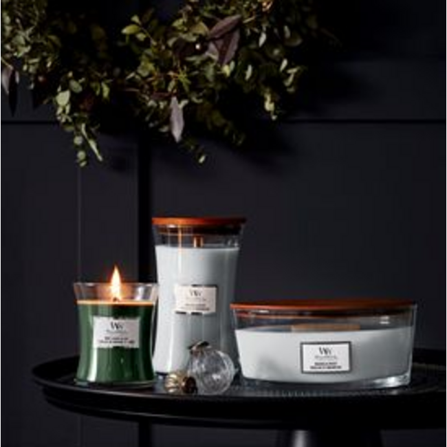 Woodwick Magnolia Birch Large Candle WoodWick© 130h.