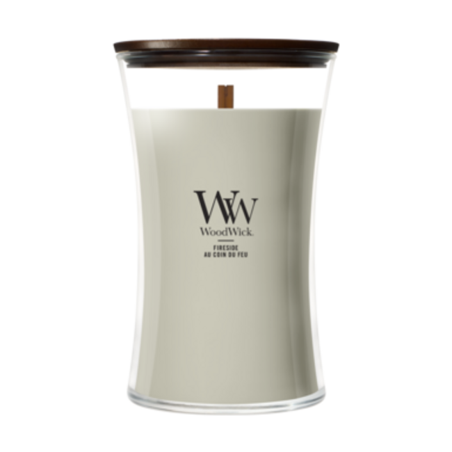 Woodwick Fireside Large Candle WoodWick© 130h.