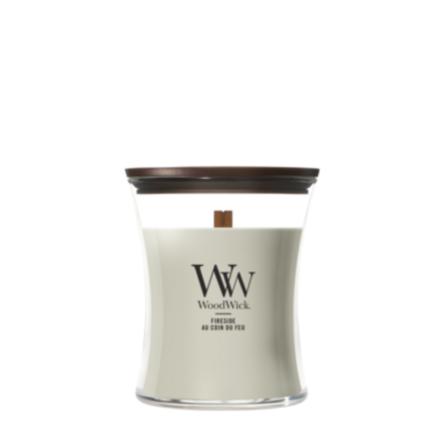 Woodwick Fireside Medium Candle WoodWick© 60h.