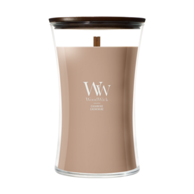 Woodwick Cashmere Large Candle WoodWick© 130h.