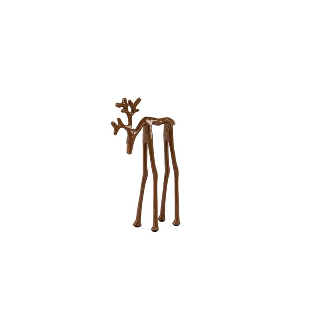 Light & Living Ornament Deer 15x6x25 cm - Shiny Caramel