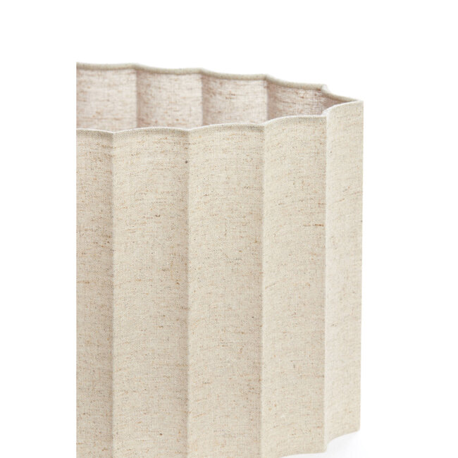 Light & Living Kap ovaal recht smal 45-21-22 cm DISLI naturel
