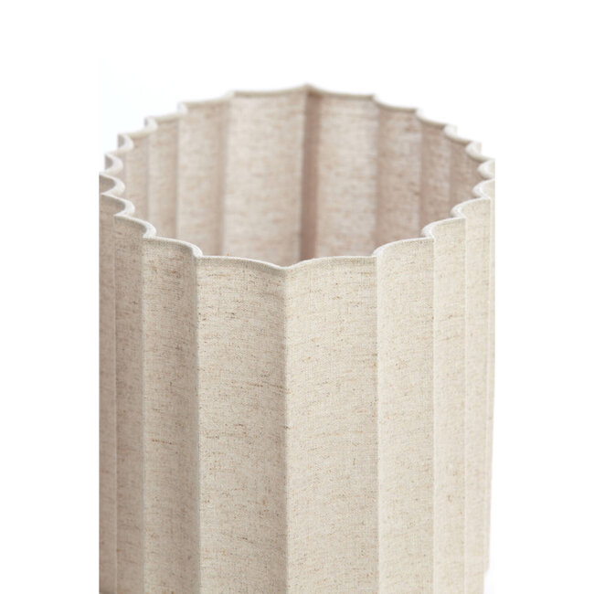 Light & Living Kap ovaal recht smal 45-21-22 cm DISLI naturel