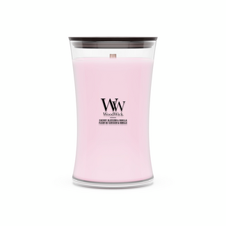 Woodwick Cherry Blossom & Vanilla Large Candle WoodWick© 130h.