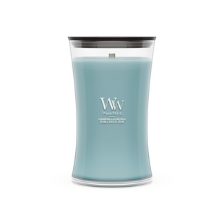Woodwick Cedarwood & Ocean Moss Large Candle WoodWick© 130h.