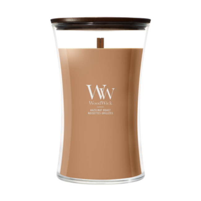 Woodwick Hazelnut Roast Large Candle WoodWick© 130h.