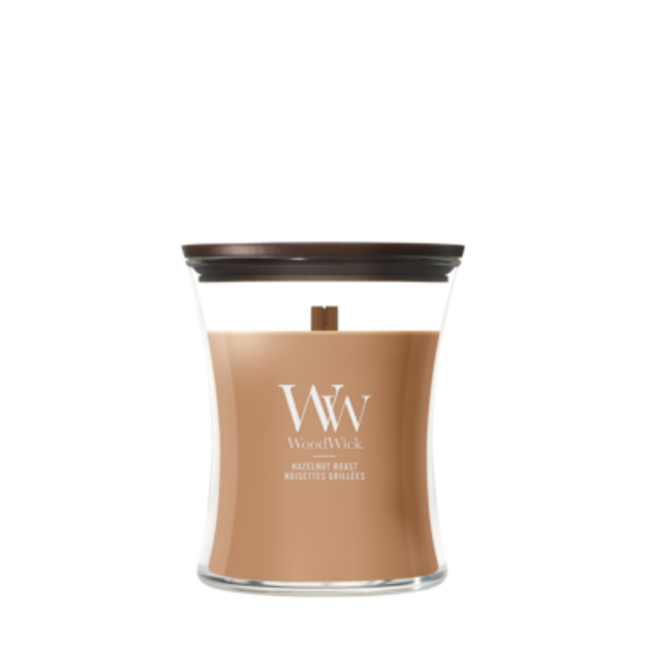 Woodwick Hazelnut Roast Medium Candle WoodWick© 60h.