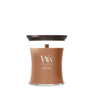 Woodwick Radiant Amber Medium Candle WoodWick© 60h.