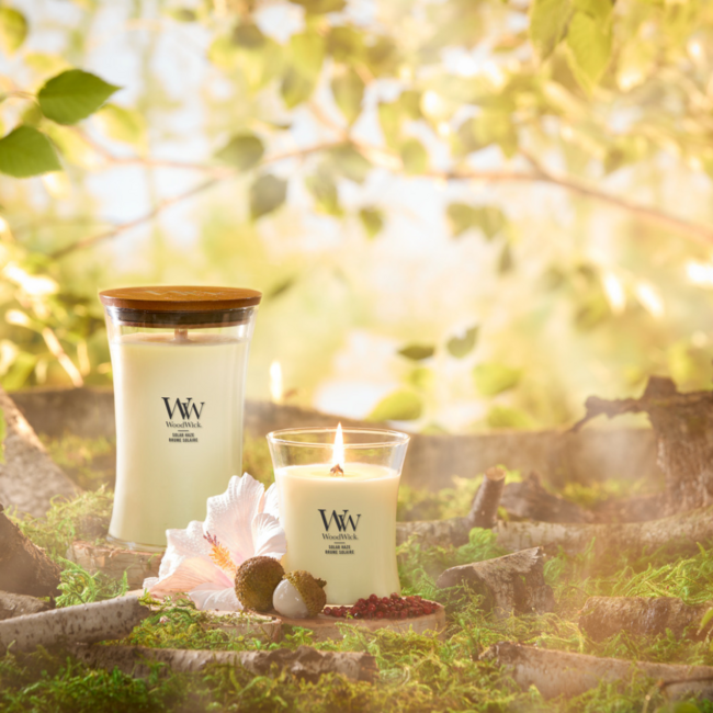 Woodwick Solar Haze Large Candle WoodWick© 130h.