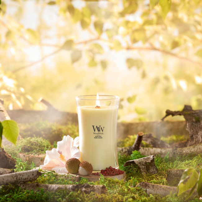Woodwick Solar Haze Large Candle WoodWick© 130h.