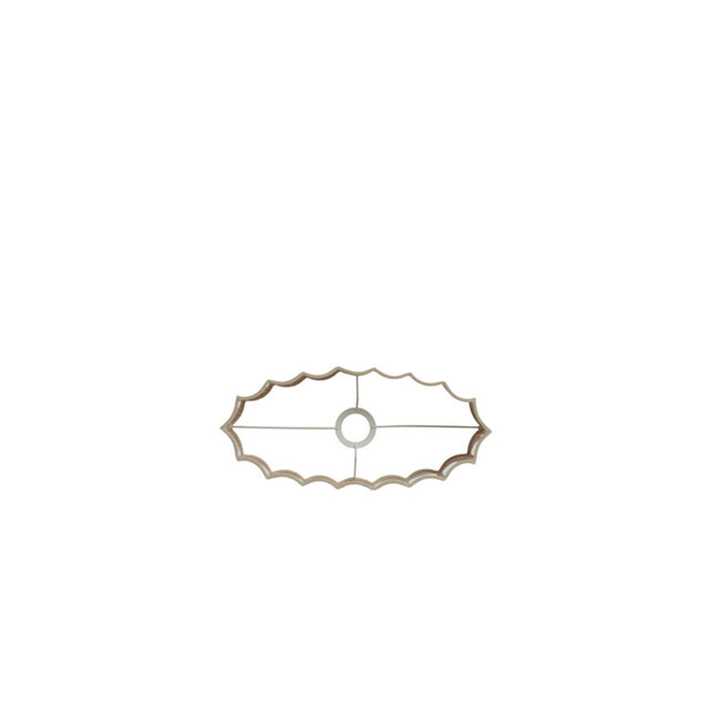 Light & Living Kap ovaal recht smal 38-17,5-19 cm DISLI naturel